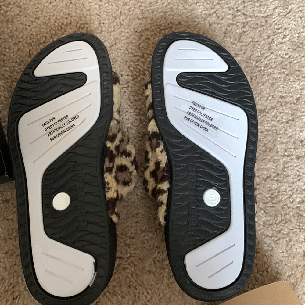 NIB KENNETH COLE * nova two band slide cozy slide sandals, NIB BUNDLE and SAVE - Picture 8 of 10